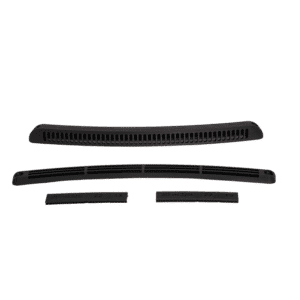 GRILLE D'AÉRATION CINTRÉE SUR-MESURE (Prix TTC) - Noir