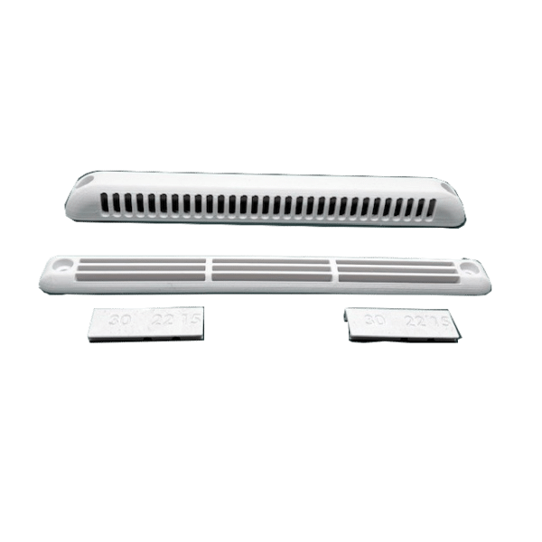 GRILLE D'AÉRATION DROITE SUR-MESURE (Prix TTC)